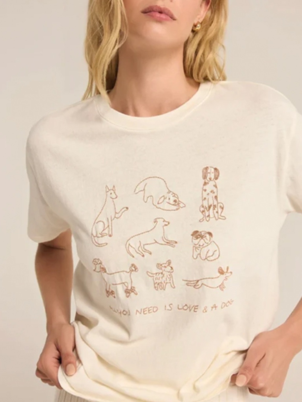 Z Supply dog tshirt
